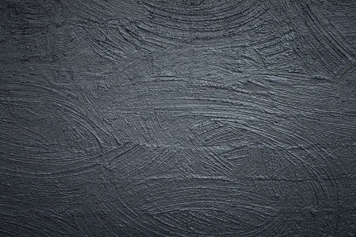 Close-up of a swirl-textured concrete surface